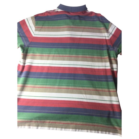 Daniel Cremieux Mens XXL Striped Polo Shirt *Multicolor*Cotton*EUC - Picture 7 of 7